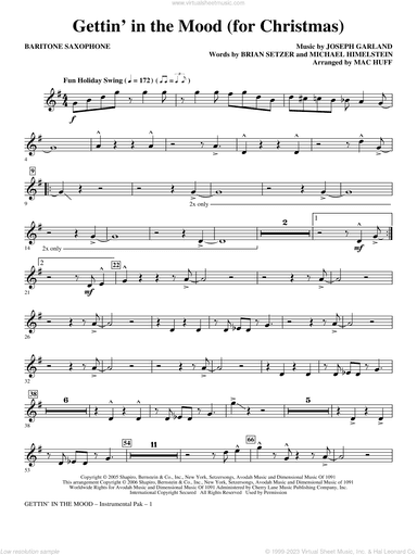 Gettin' In The Mood, for christmas