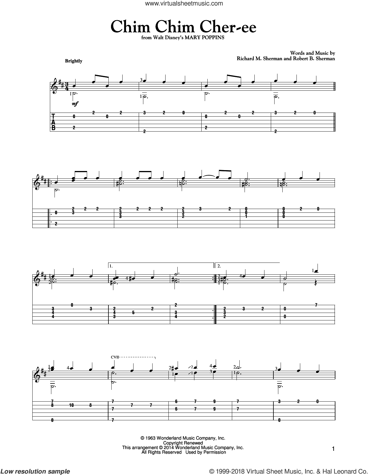 Chim Chim Cher-ee (from Mary Poppins) (arr. Mark Phillips)