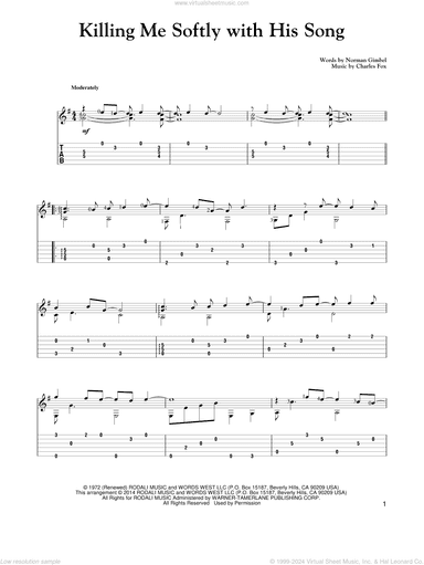 Killing Me Softly With His Song
