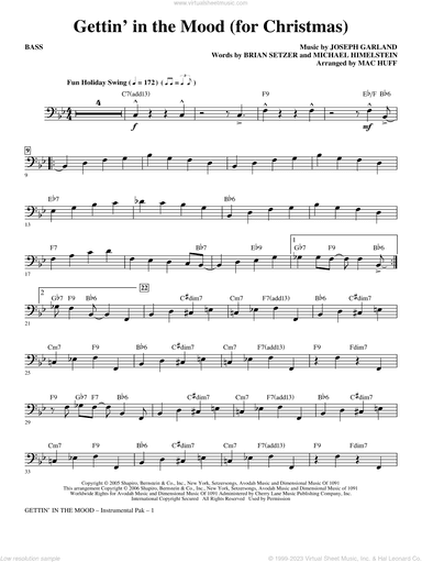 Gettin' In The Mood, for christmas