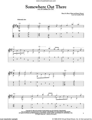 Somewhere Out There (arr. Mark Phillips)