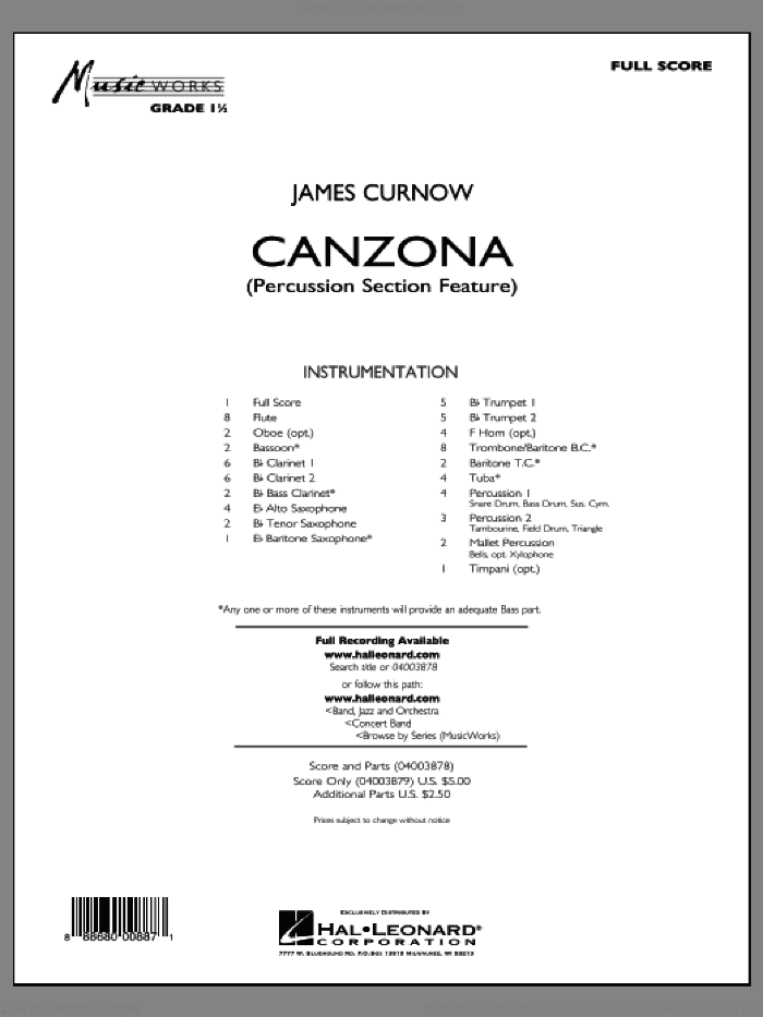 Canzona (COMPLETE)