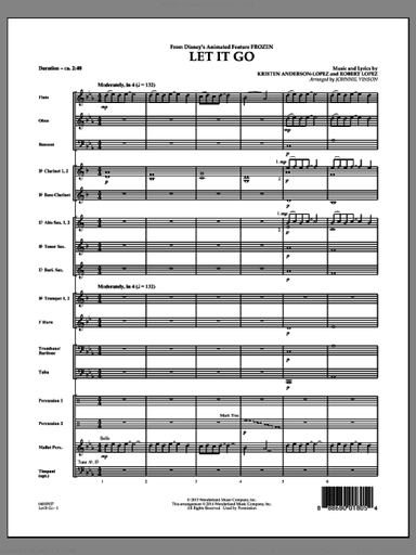 Let It Go (from Frozen) (COMPLETE)