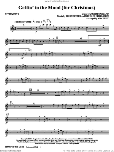 Gettin' In The Mood - For Christmas (complete set of parts)