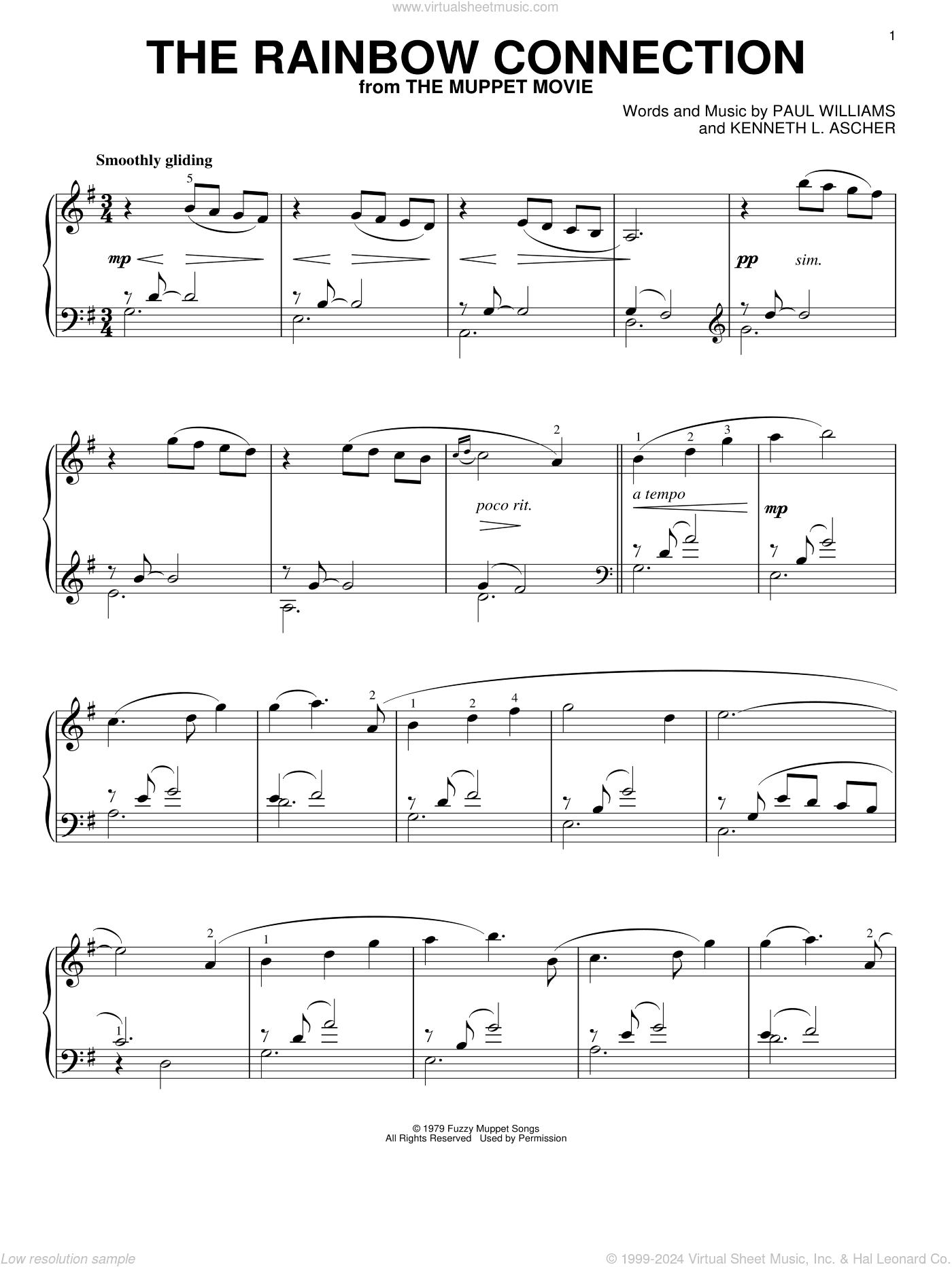 The Rainbow Connection (from The Muppet Movie)