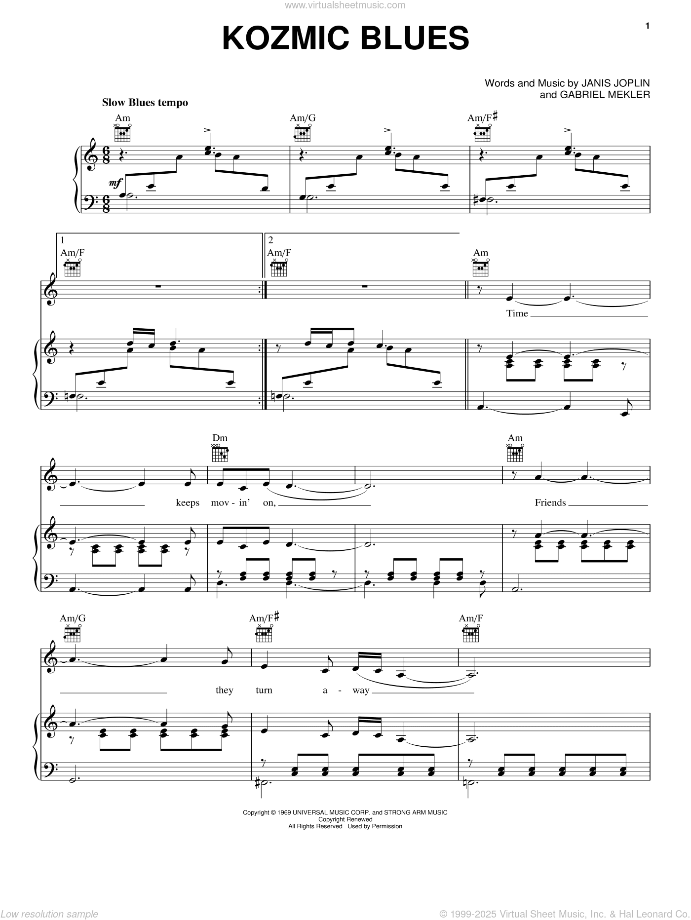 Kozmic Blues (from the musical A Night With Janis Joplin)