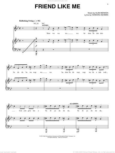 Friend Like Me (Stageplay Version) (from Aladdin: The Broadway Musical)