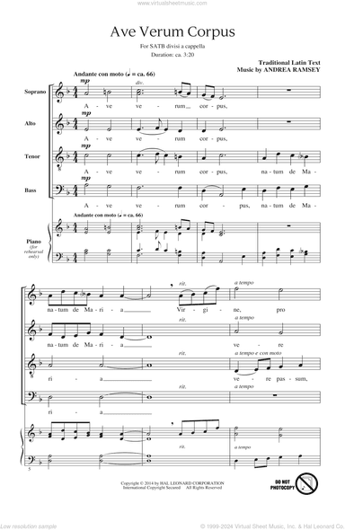 Ave Verum Corpus