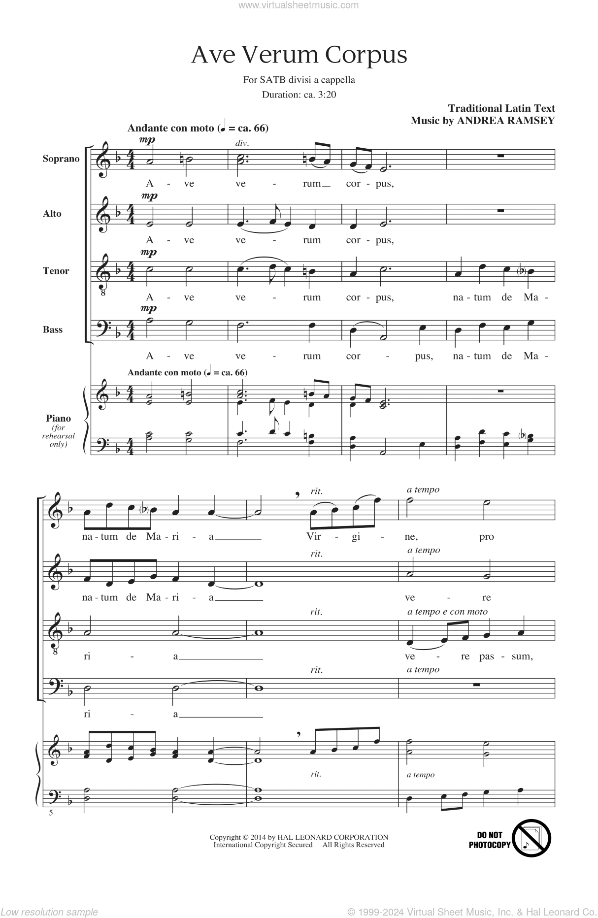 Ave Verum Corpus