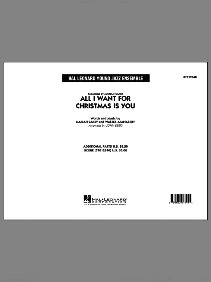 All I Want for Christmas Is You (COMPLETE)