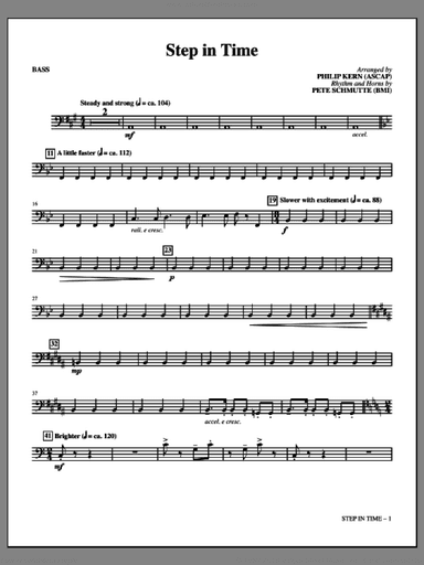 Step In Time (complete set of parts)