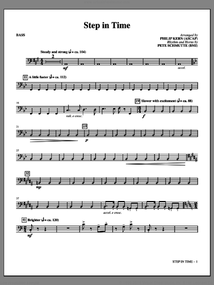 Step In Time (complete set of parts)