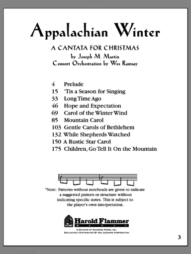 Appalachian Winter (A Cantata For Christmas)