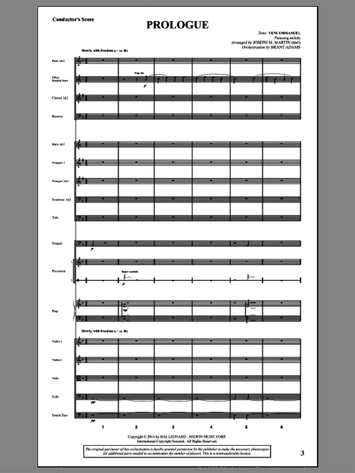 Canticles in Candlelight (Full Orchestra)