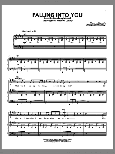 Falling Into You (from The Bridges of Madison County)