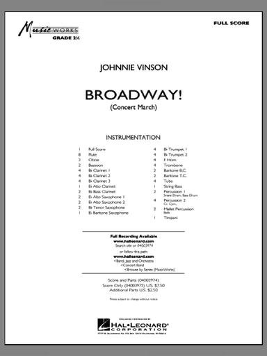 Broadway! (COMPLETE)