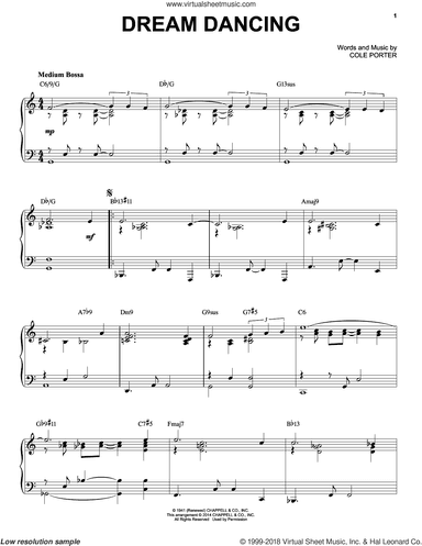 Dream Dancing [Jazz version] (arr. Brent Edstrom)