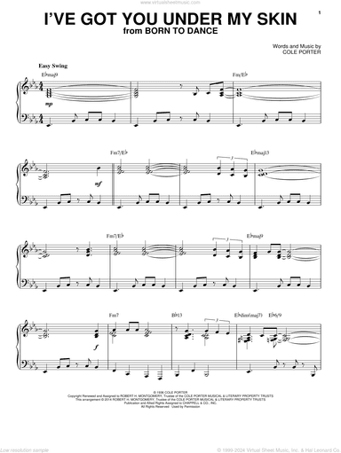 I've Got You Under My Skin [Jazz version] (arr. Brent Edstrom)