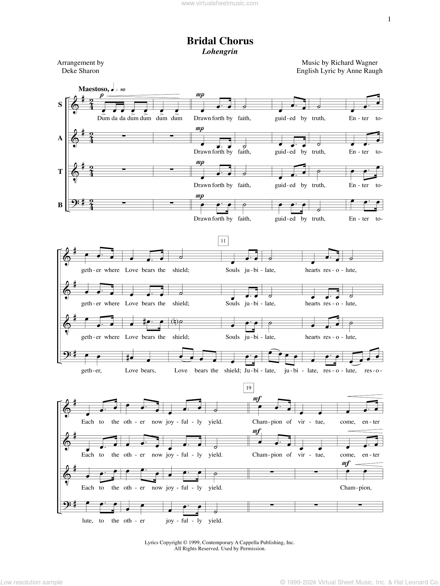 Bridal Chorus from "Lohengrin"