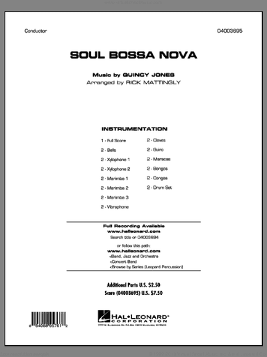 Soul Bossa Nova (COMPLETE)