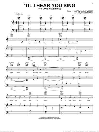 'Til I Hear You Sing (from Love Never Dies)