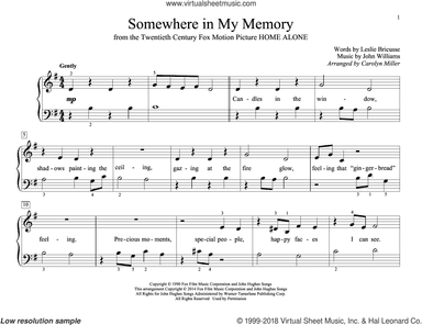 Somewhere In My Memory (arr. Carolyn Miller)