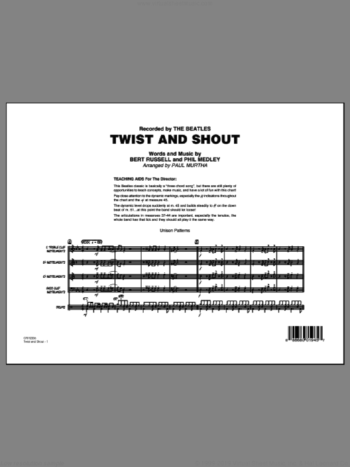 Twist and Shout (COMPLETE)