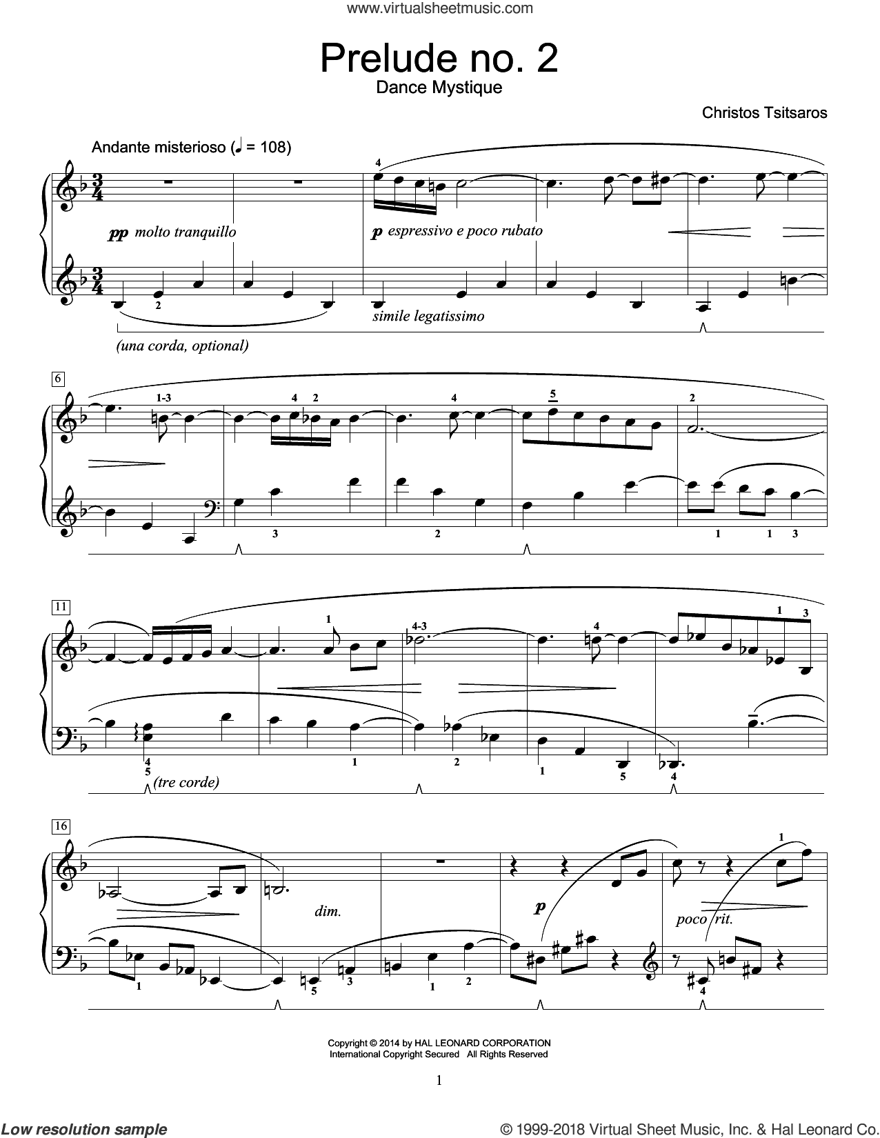 Prelude No. 2 - Dance Mystique