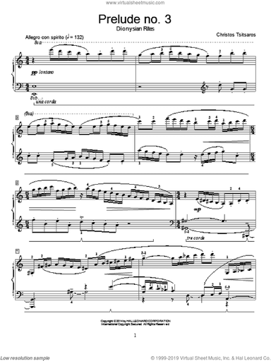 Prelude No. 3 - Dionysian Rites