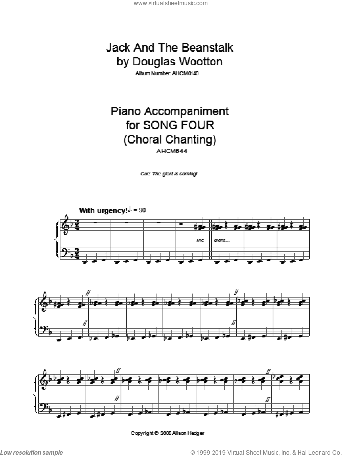 Song 4 (from Jack And The Beanstalk)