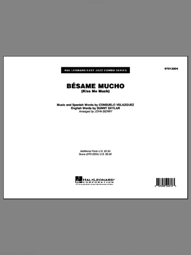 Besame Mucho (Kiss Me Much) (COMPLETE)