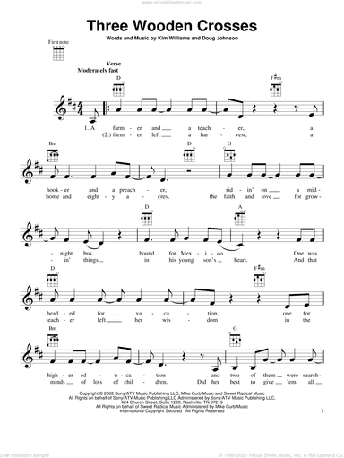 Three Wooden Crosses
