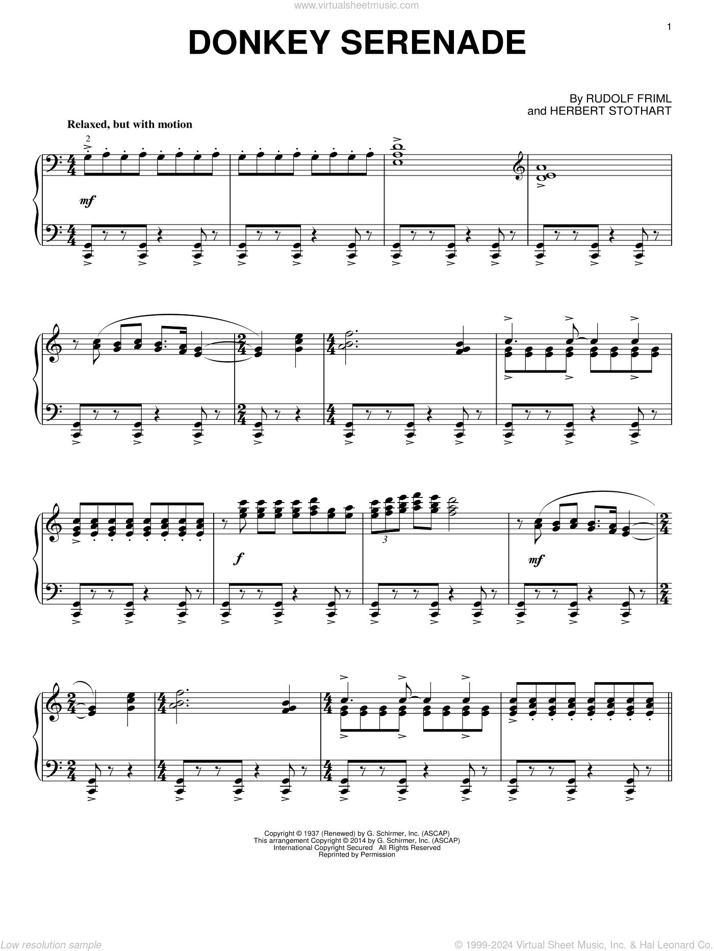 Donkey Serenade