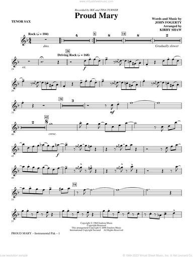 Proud Mary (arr. Kirby Shaw)