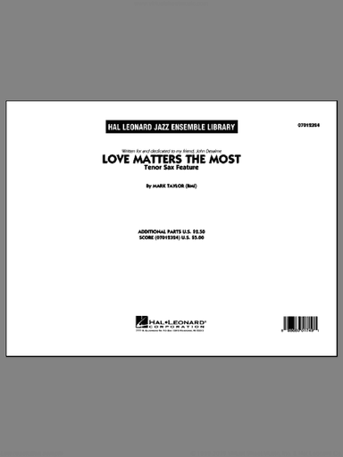 Love Matters the Most (COMPLETE)