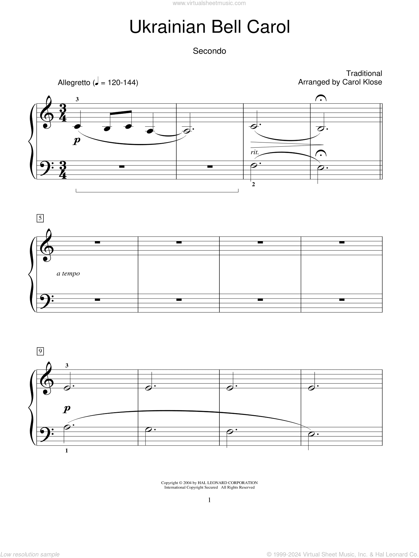 Ukrainian Bell Carol