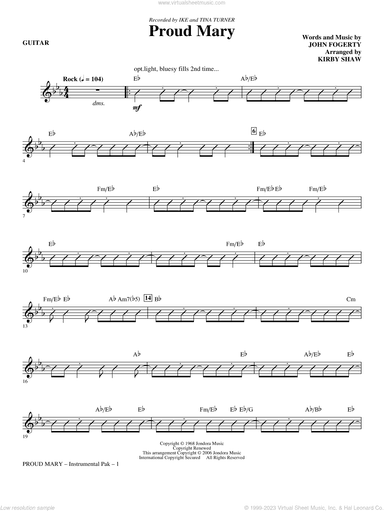 Proud Mary (arr. Kirby Shaw)