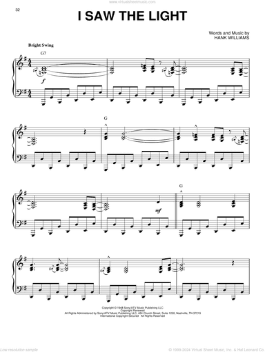 I Saw The Light (arr. Brent Edstrom) [Jazz version]