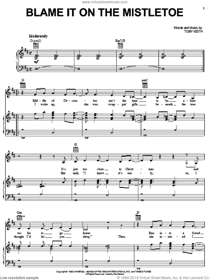 Blame It On The Mistletoe