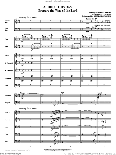 A Child This Day (complete set of parts)