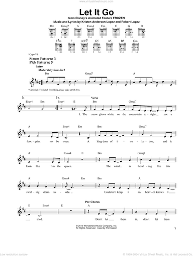 Let It Go (from Frozen)