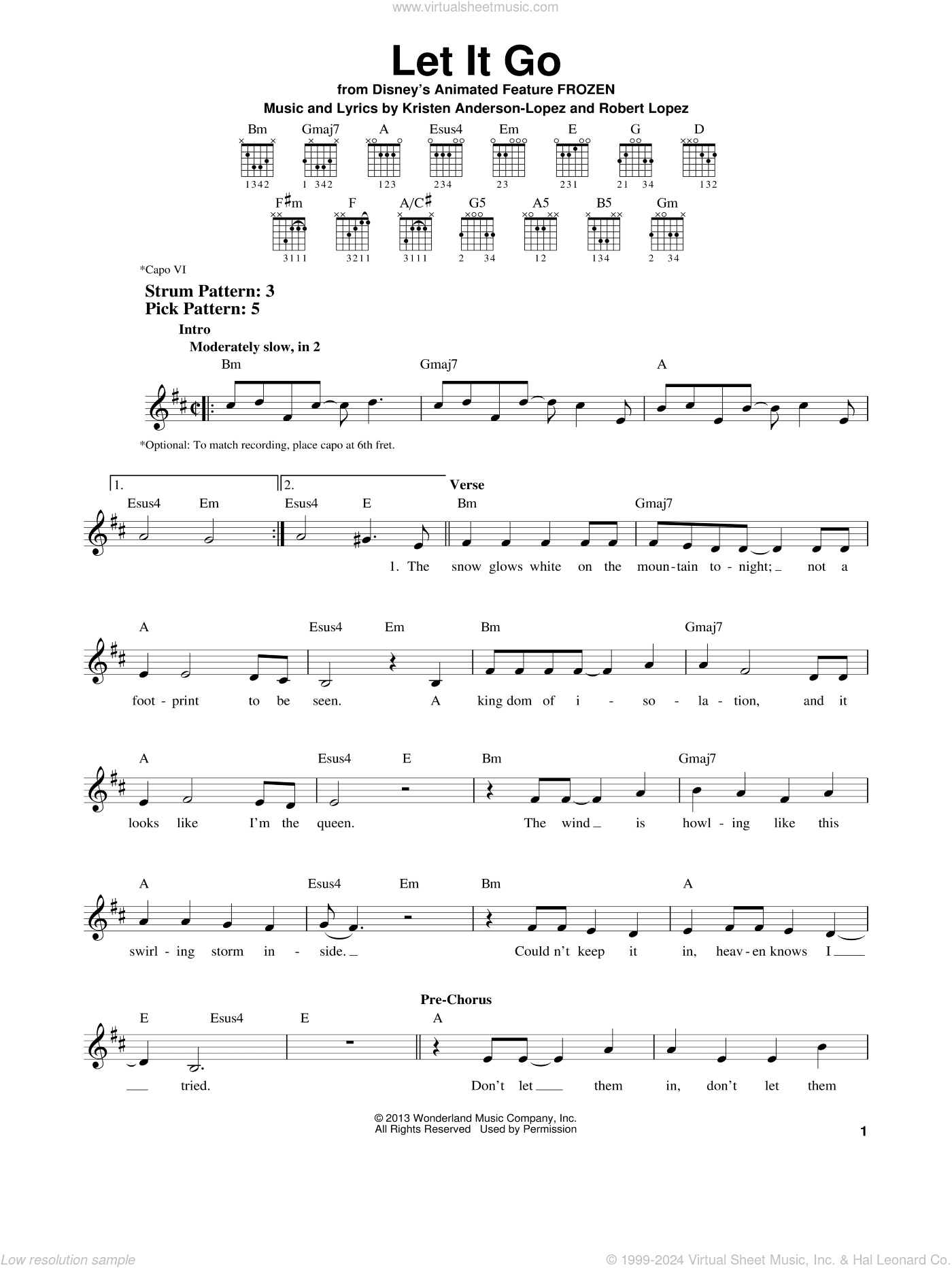 Let It Go (from Frozen)