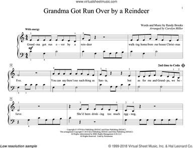Grandma Got Run Over By A Reindeer