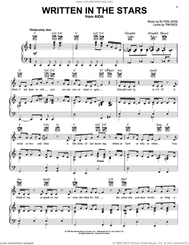 Written In The Stars (from Aida)