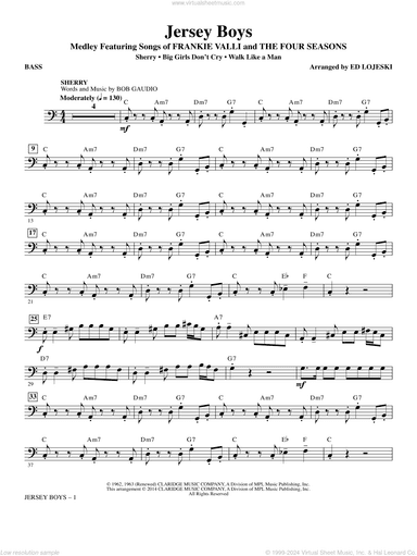 Jersey Boys (Medley), featuring songs of frankie valli and the four seasons
