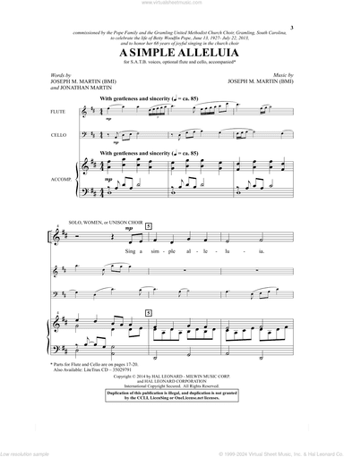 A Simple Alleluia