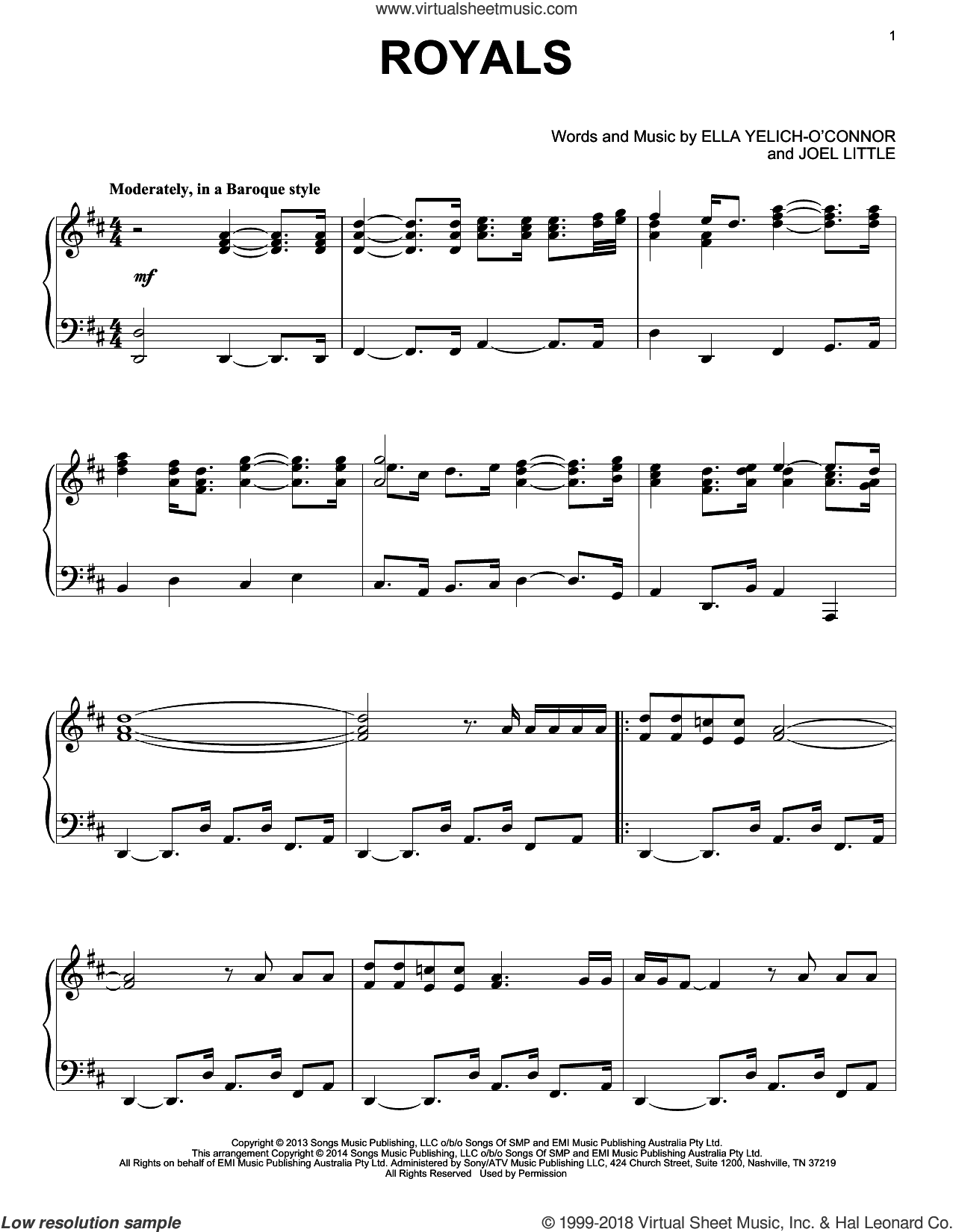 Royals, (intermediate)