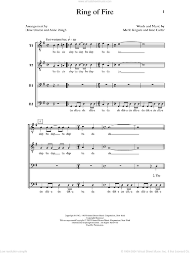 Ring of Fire (arr. Deke Sharon)