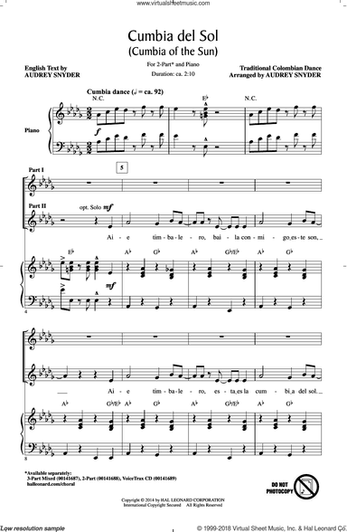Cumbia Del Sol (Cumbia Of The Sun)
