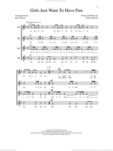 Girls Just Want to Have Fun (arr. Deke Sharon)